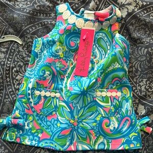 NWT lilly Pulitzer shift dress size 12-18 months